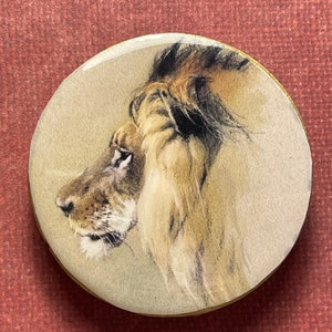 Lion Brooch