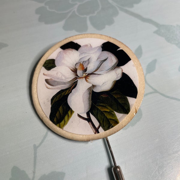 Magnolia Brooch