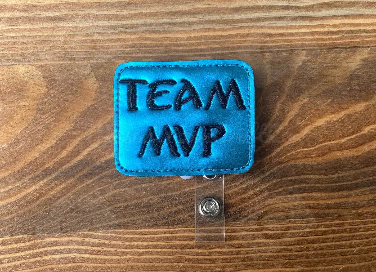 Team MVP Vinyl Badge Reel Etsy