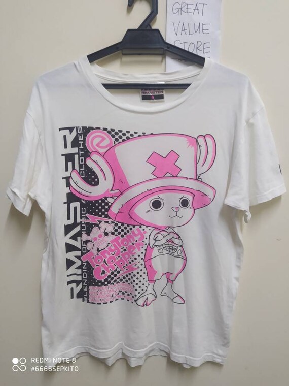 Nice design One piece "tony chopper" cartoon shirt