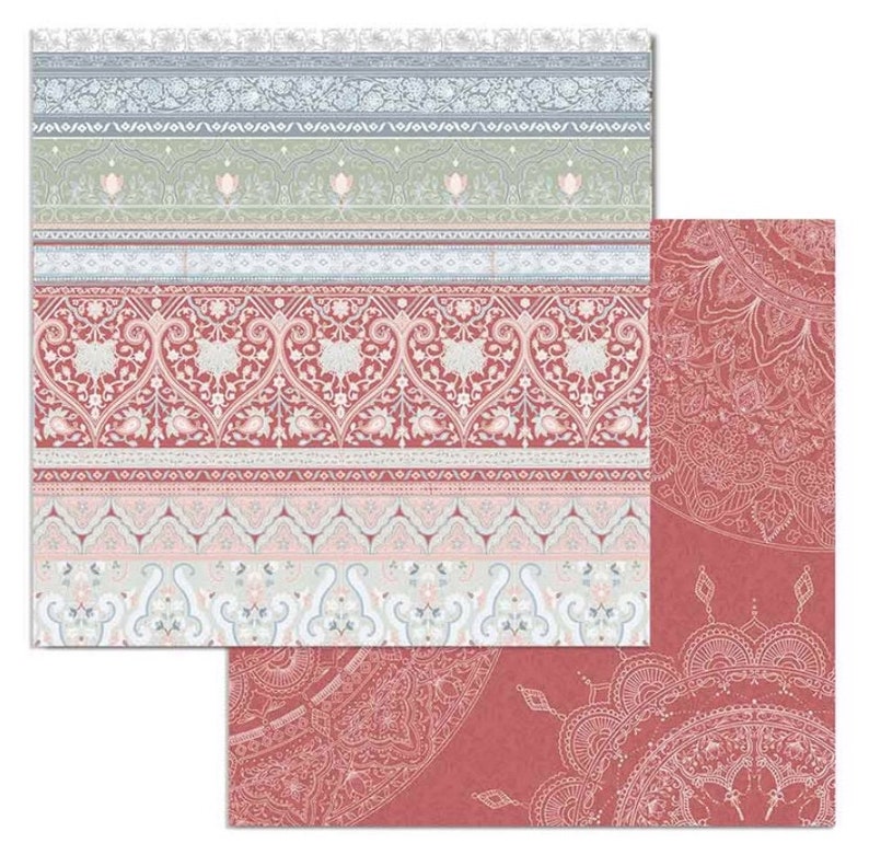 Stamperia 26 Secrets of India Scrapbook Paper Pad 12x12 New Etsy