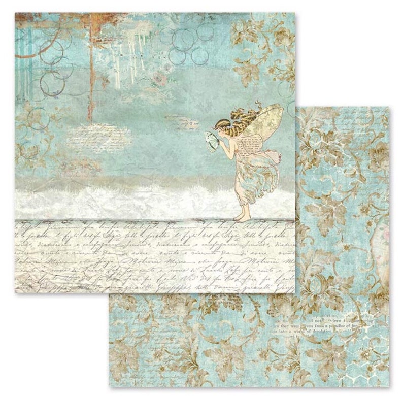 Stamperia Wonderland Scrapbook Paper Pack 12x12 Cardstock Etsy