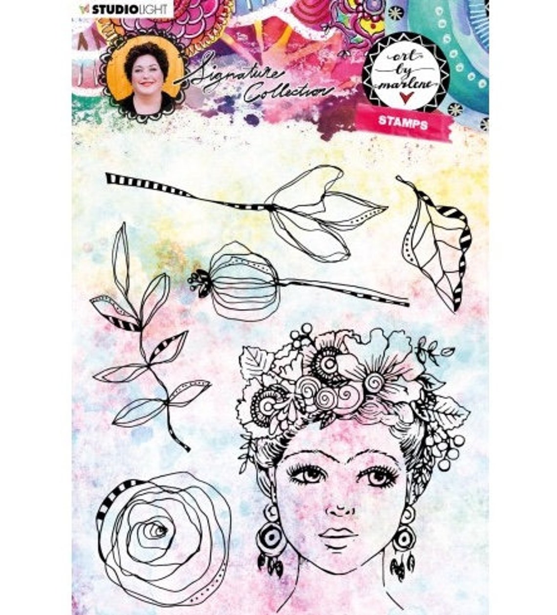 Studio Light Art by Marlene 4.0 Clear Stamp Set Cling Stamp Etsy