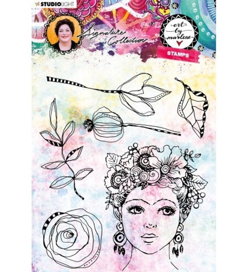 Studio Light Art by Marlene 4.0 Clear Stamp Set Cling Stamp Etsy