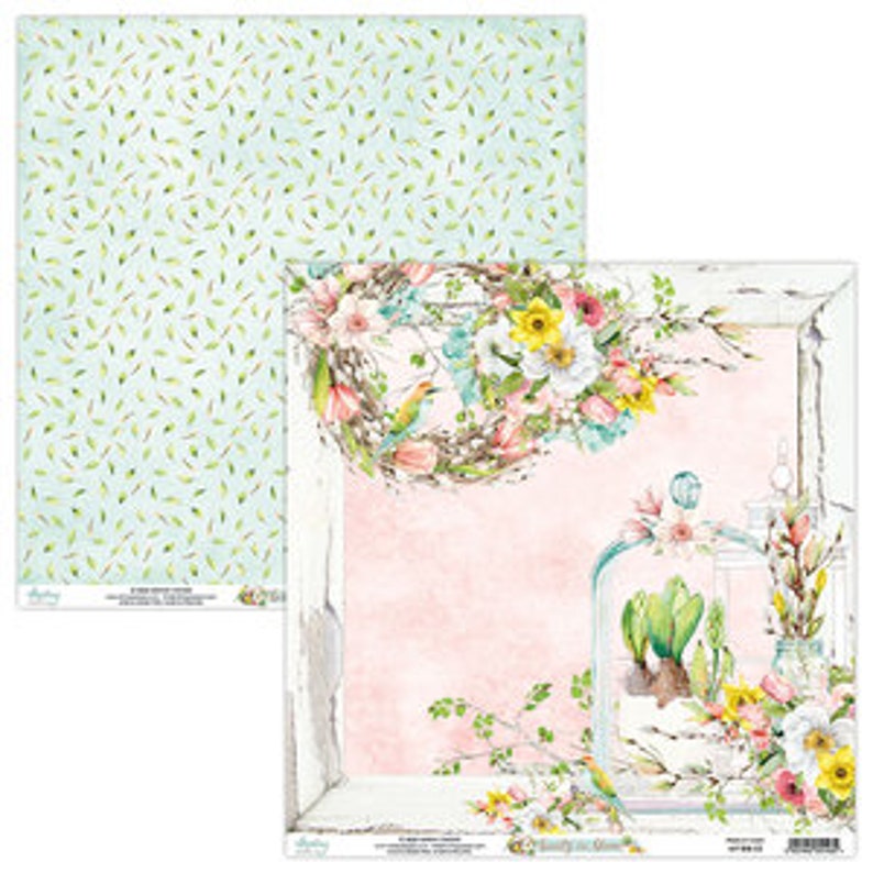 Mintay Beauty in Bloom Scrapbooking Paper Pad 6x6 Cardstock Etsy