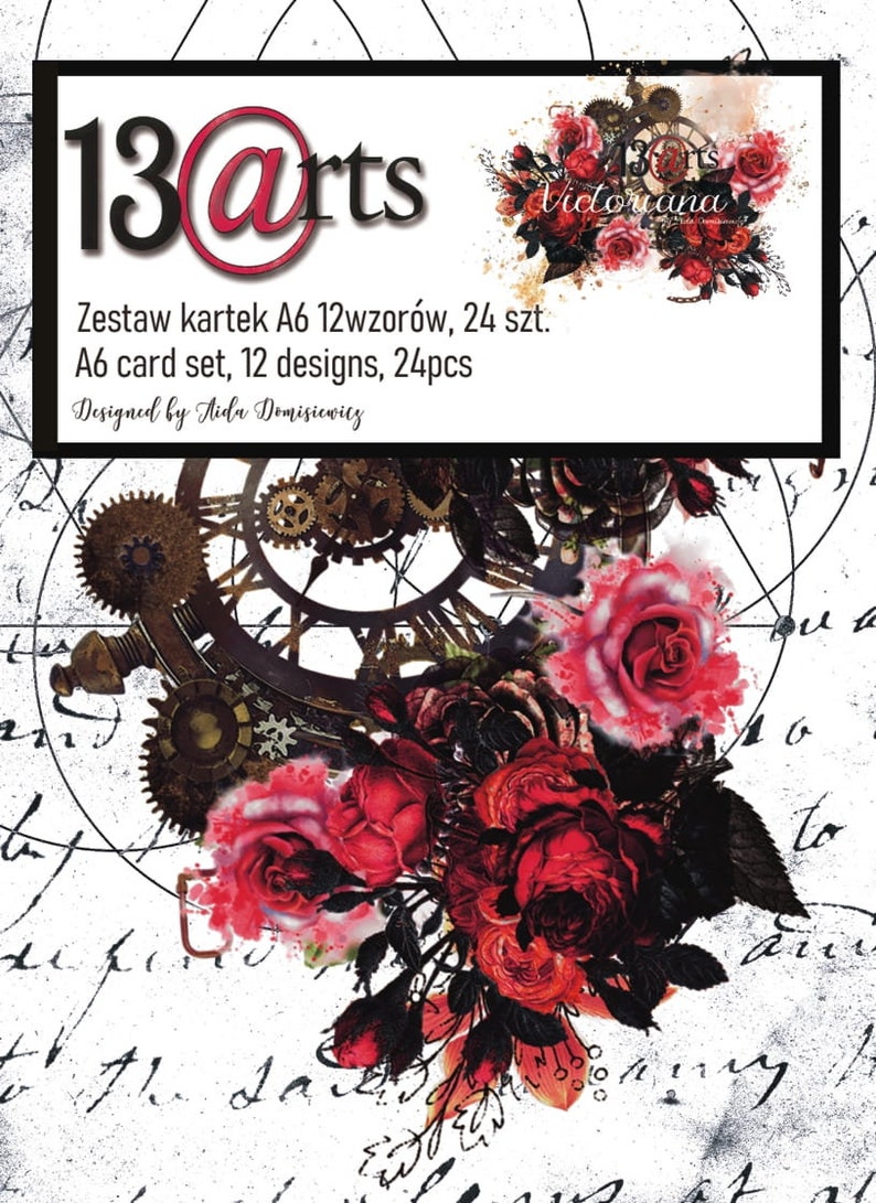 Victoriana 13 Rts Scrapbook Paper Pad A6 Scrapbooking 13 Etsy