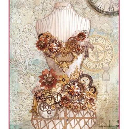 Stamperia Die Cuts assortite-Aires de Libertad, Multicolore, 15cmX15cm, 6 unità