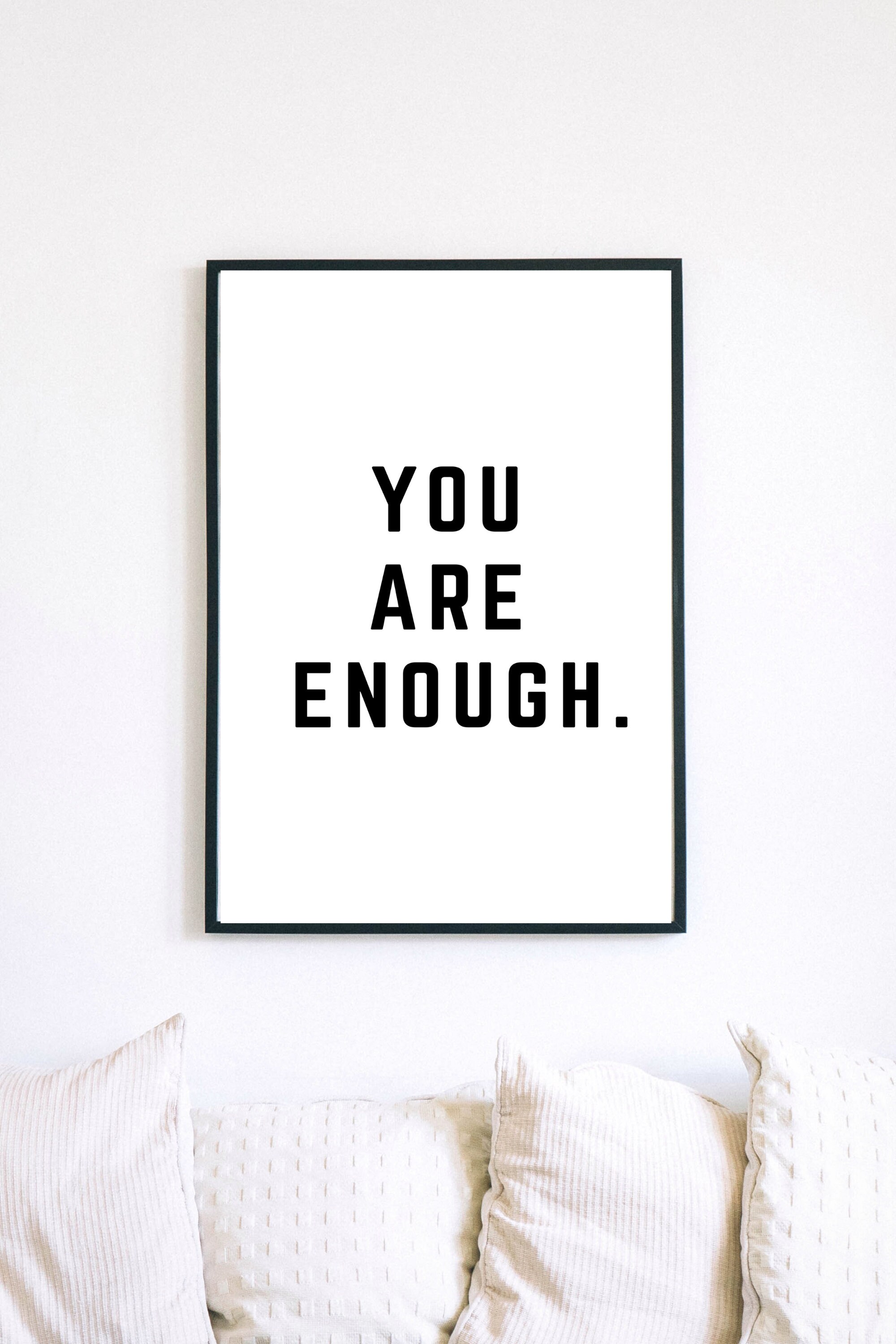 You Are Enough Printable Instant Digital Download Motivation ...