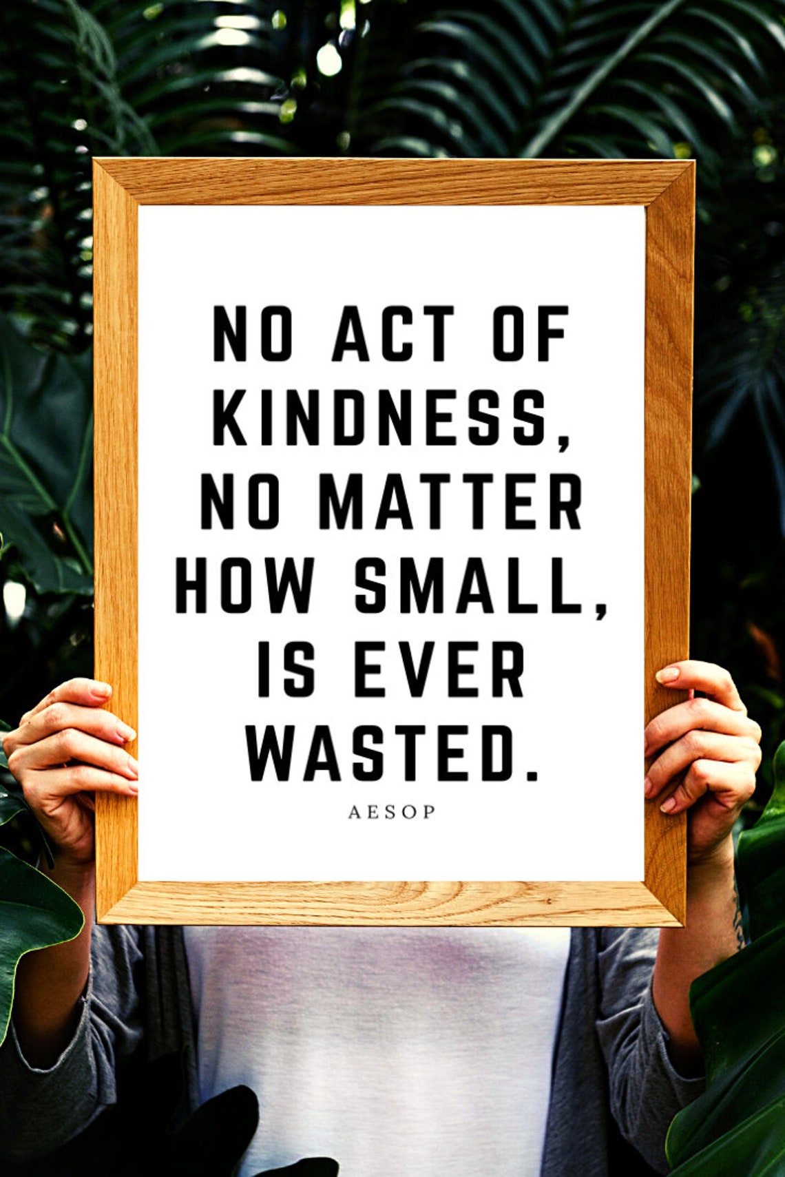 No Act of Kindness Aesop • Printable • Instant Digital