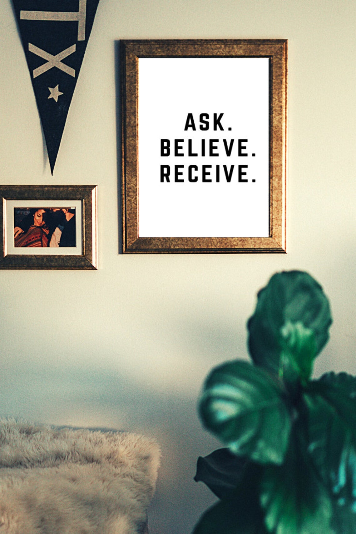 Ask Believe Receive 11x14 Printable Digital Download - Etsy
