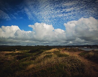 Impression de coucher de soleil sur la côte de l'Oregon, art mural nature (téléchargement numérique)