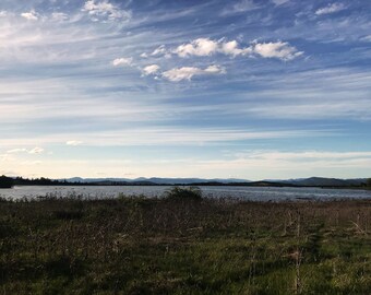 Photo de la montagne de l'Oregon avec le lac Agate, impression de la nature (téléchargement numérique)
