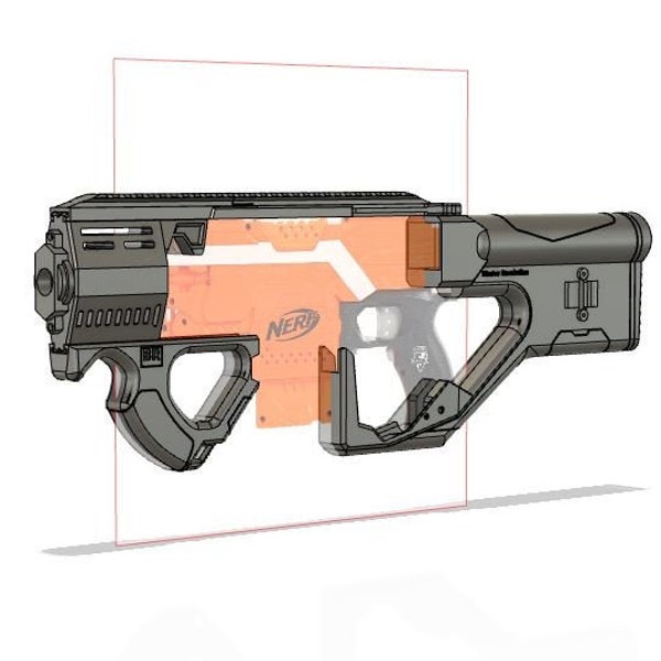 Nerf Stryfe - Hera CQR (Closed Quarter Rifle) 3D Druck *DIGITALE DATEIEN*