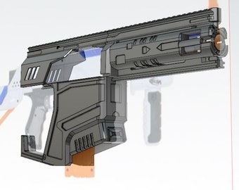 Nerf Retaliator / Recon "Andromeda" body kit - DIGITAL FILES