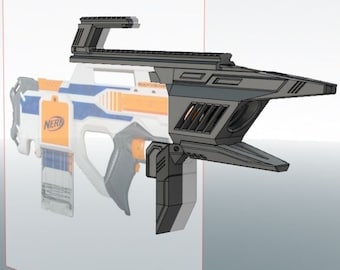 Nerf Rayven / Rayvenfire &quot;Orca&quot; body kit - DIGITAL FILES ONLY