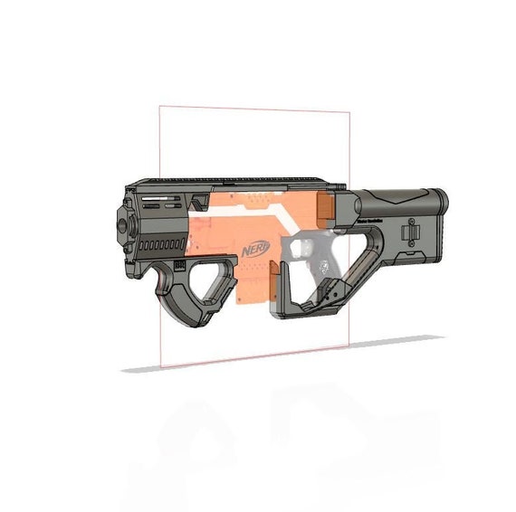 nerf 3d print files