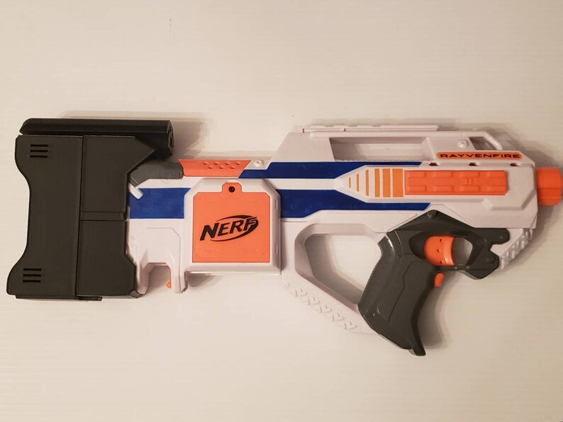 Nerf Rayven / Rayvenfire battery box x 2 and rail extension Etsy