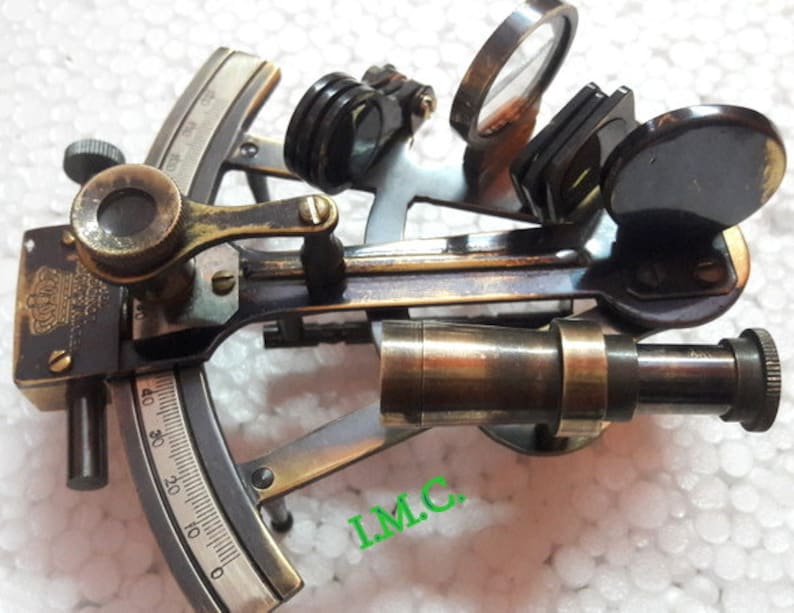 Solid Brass Sextant 4/" Astrolabe Marine Nautical Maritime Gift Ships Instrument