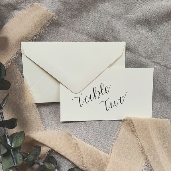 Custom Place Cards, Wedding Escort Cards, Seating Cards