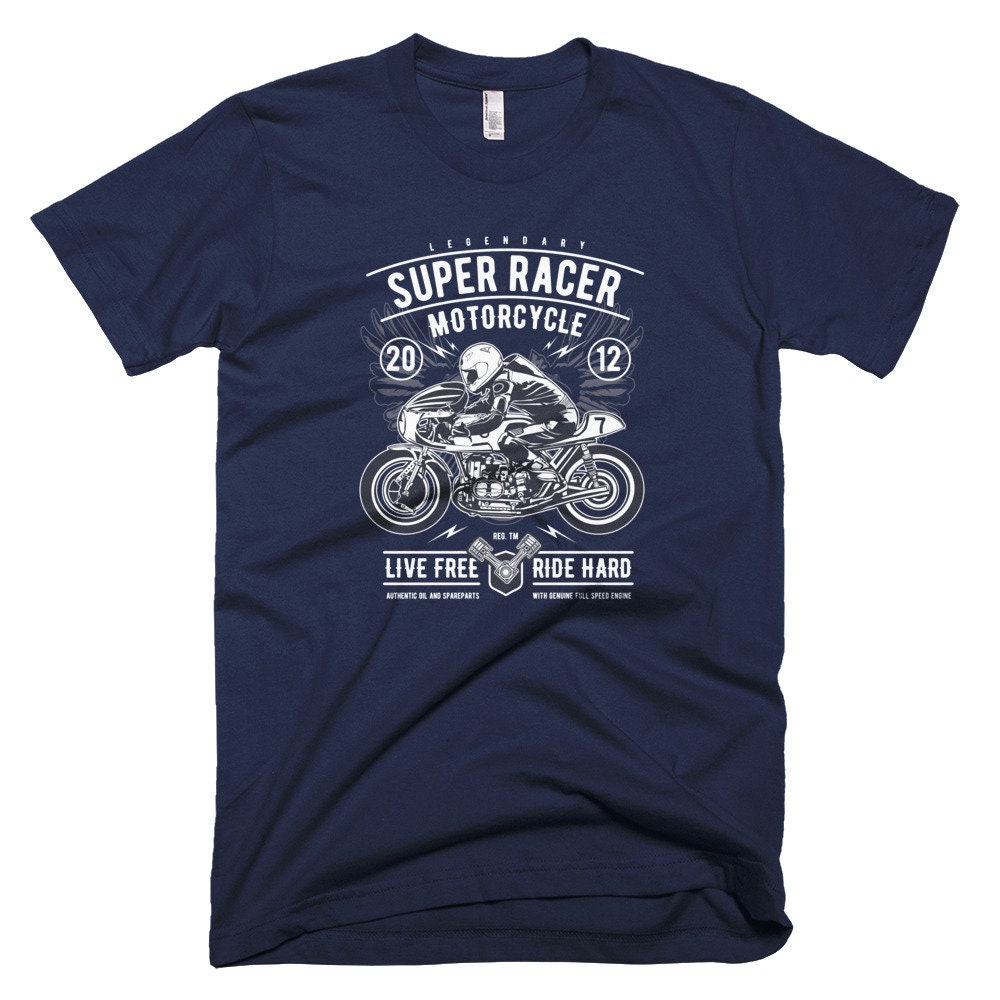 Motorcycle Tee Shirt Motorcycle T Shirt Motorcycle Apparel | Etsy