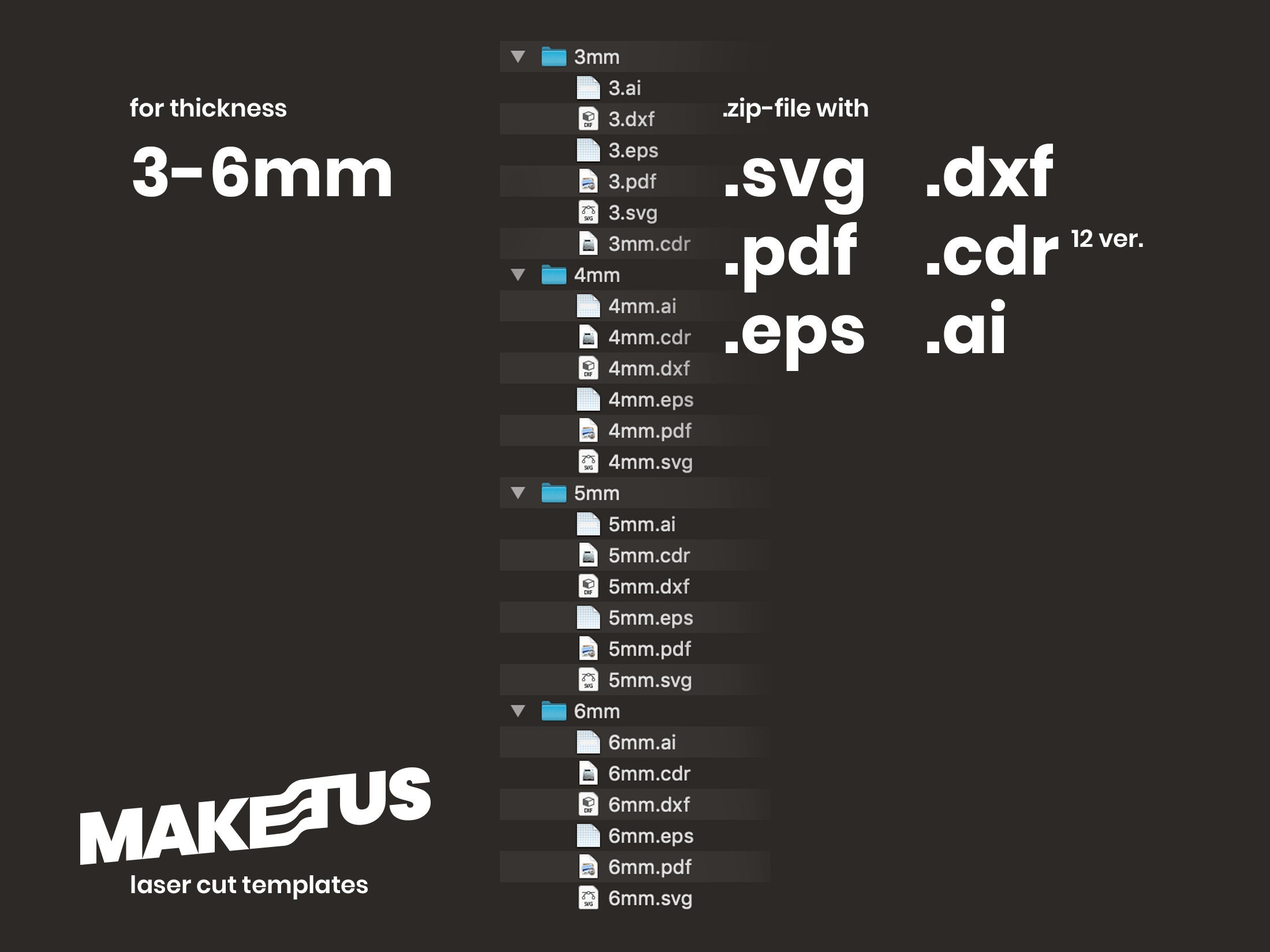 Caja láser con racks archivos cortados por láser svg Etsy