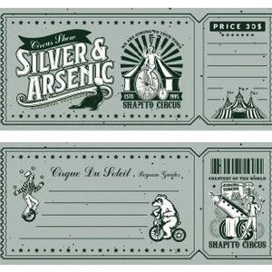 50 Stück Silber und Arsen Gutscheine Notizblöcke Geschenk Alte Eintrittskarte Serie Junk Journal Papier Tagebuch Scrapbooking Aufkleber Büro Schule