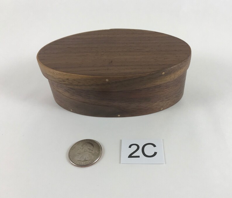 1 Shaker Oval Box No