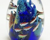 Murano STYLE Glass Aquarium with Fish