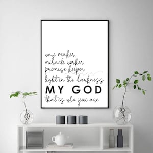 Way Maker Sinach Lyrics Art Print, Way Maker Lyrics, Way Maker, Miracle  Worker, Promise Keeper, Light in the Darkness, My God, Wall Sign (Instant  Download) - Et…