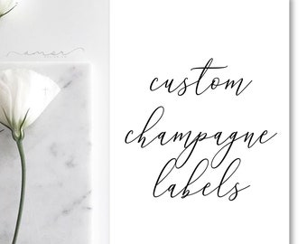 Custom Champagne Labels, Graphic Design, Baby Shower Stickers, Custom Water Bottle Labels, Wedding Stickers, Round Stickers, Custom labels