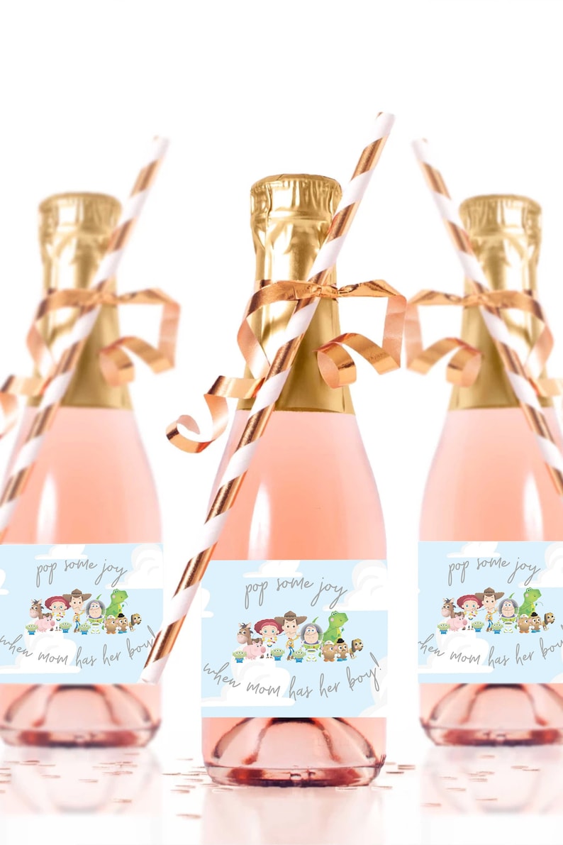 Check out these Boy Story baby shower ideas including this boy story baby shower party favor