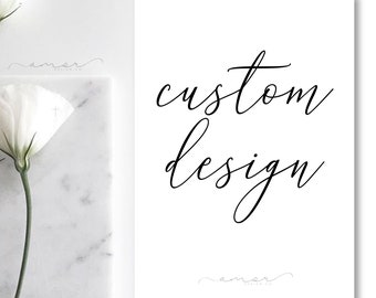 Custom Graphic Design- Amor Design Co