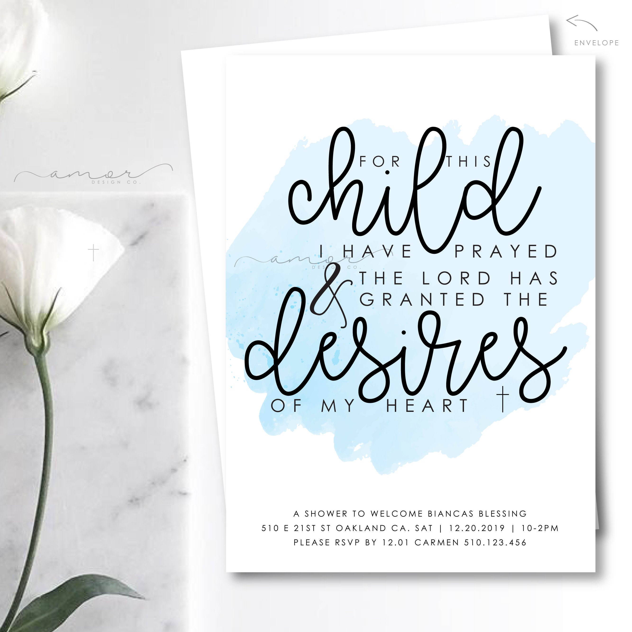 Free Printable Christian Baby Shower Invitations