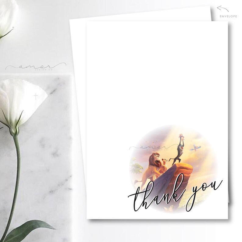 Modern Lion King Baby Shower Invitation Minimalist Lion King Etsy