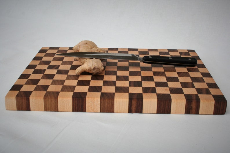 Checker cutting boardserving traykitchen decorwedding Etsy