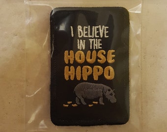 House Hippo Morale Patch w/ Velcro
