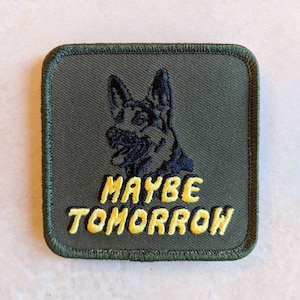 Maybe Tomorrow Canadian Nostalgia patch w/ VELCRO