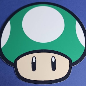 1-Up Mushroom Sticker
