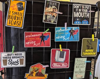 Canadian Nostalgia Stickers