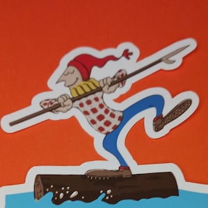 The Log Driver Sticker