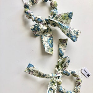 Bracelet tissu liberty Mère et Fille image 5