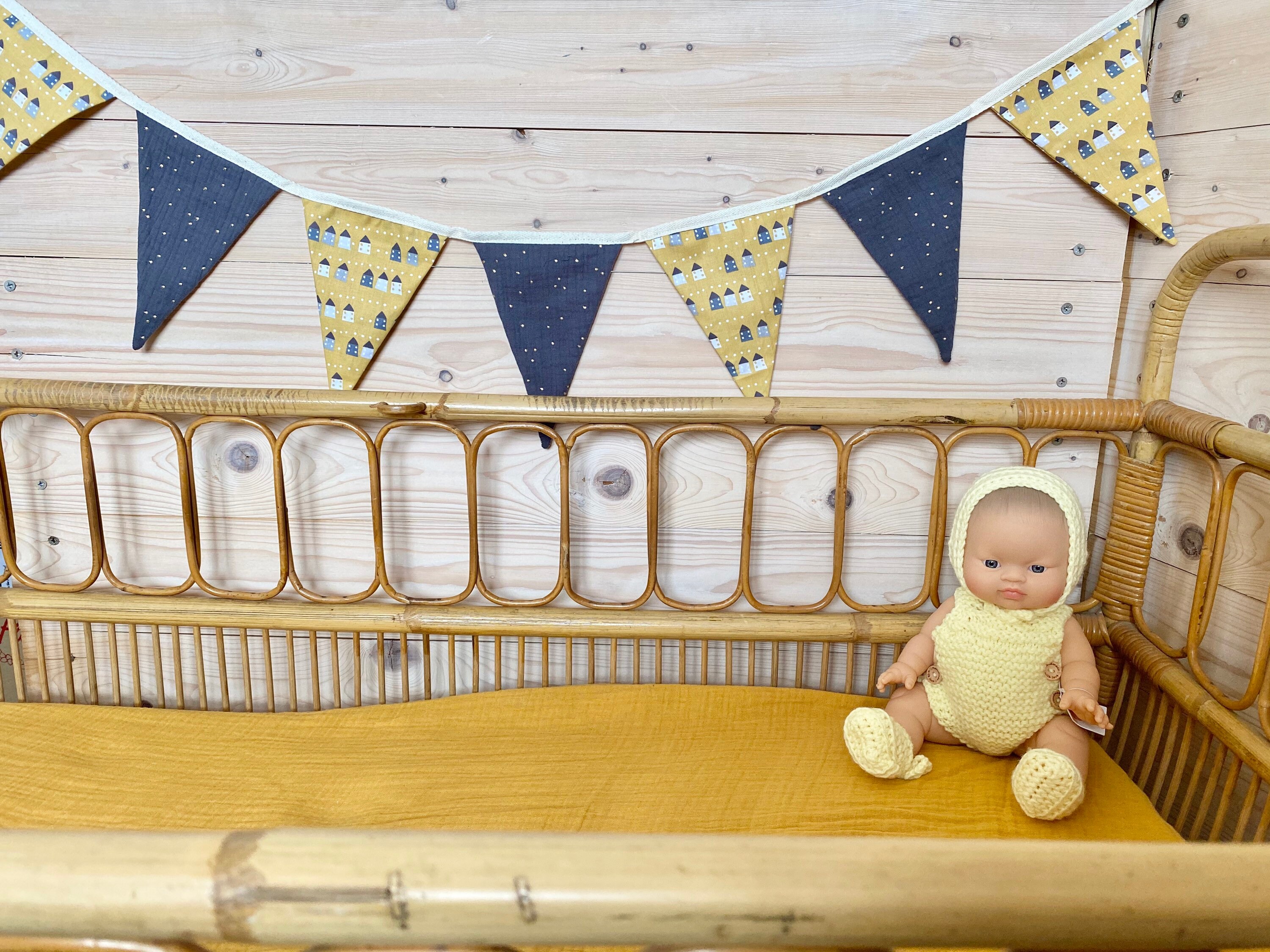 Guirlande Fanions Imprimé Pour Chambre d'enfant