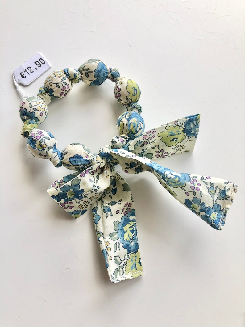 Bracelet tissu liberty Mère et Fille image 6