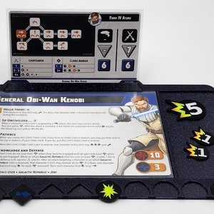 Shatterpoint Characters Card.pdf Star Wars Shatterpoint Card Tray - Etsy