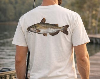 Catfish Fishing Shirt, Freshwater Angler Tee, Lake Fishing Shirt, Gift for Fisherman, Catfish Fishing T-Shirt