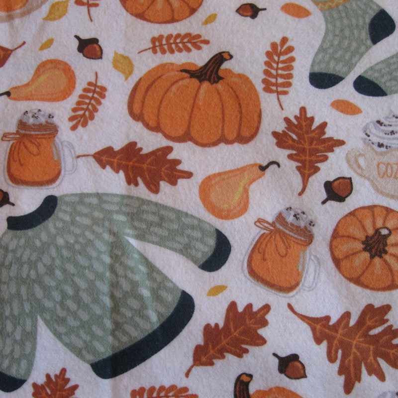 Fall Flannel Fabric - Etsy