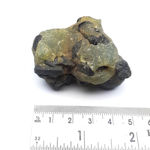 Raw Prehnite Specimen: Natural Green Crystal Cluster from Mali