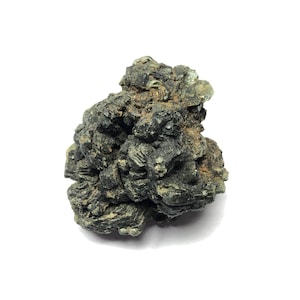 Raw Prehnite Crystal Cluster: Natural Green Gemstone Specimen, Mali
