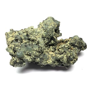 Prehnite Crystal, Prehnite Specimen, Prehnite from Mali, Natural Prehnite Minerals Rough Gemstone, Green Crystals Cluster Rough 316 Gram.