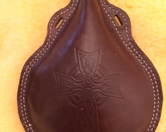Round Leather Canteen Pattern